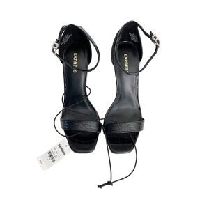 Express Black High Heels Size 7